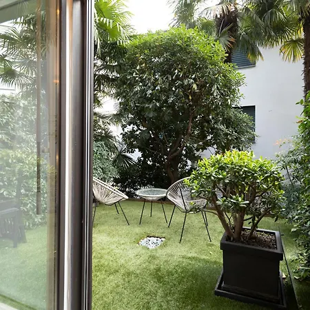 Blue - X4pax Private Garden In Apartamento Lugano